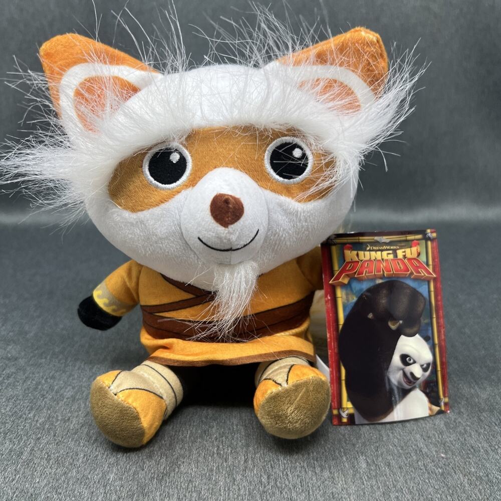 Kung Fu Panda Master Shifu Big Head Plush Toy Factory DreamWorks Stuffed Animal